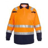 Hydrowear Fr Ast Polo Marbella Fluor Oranje - Marine Maat 4XL