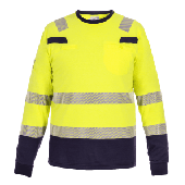 Hydrowear Fr Ast Shirt Murcia Fluor Geel - Marine Maat S
