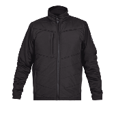 Hydrowear Gestepte Jas Webster Zwart Maat M