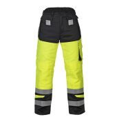 Hydrowear Multinorm Broek Marokko Fluor Geel - Zwart Maat 50