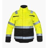 Hydrowear Multinorm Jack Morpeth Fluor Geel - Zwart Maat S