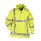 Hydrowear Multinorm Parka RWS Markelo Fluor Geel Maat 3XL