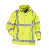 Hydrowear Multinorm Parka RWS Markelo Fluor Geel Maat XXL
