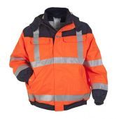 Hydrowear Multinorm Pilotjack Moers Fluor Oranje - Marine Maat M