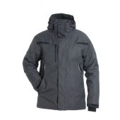 Hydrowear Winterparka Kassel Grijs Maat 4XL