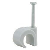Delftechniek Kabelclip Rond Wit 7MM