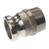 Kamlok Koppeling Buitendraad RVS Type F 2"