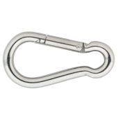 - Karabijnhaak RVS A4 C-DIN 5299 80X8mm