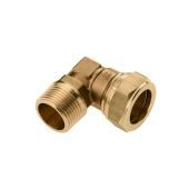 Delftechniek Knelkoppeling Puntstuk-haaks 1/2"X15MM