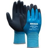 Oxxa Handschoen Double-Latex 50-400 Zwart/Blauw Maat 8/M