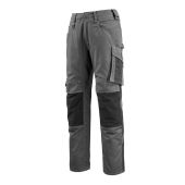 Mascot Broek met kniezakken 12679 Donkerantraciet/zwart Maat 82C42