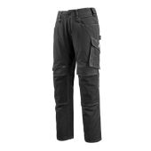 Mascot Broek met kniezakken 12779 Zwart Maat 76C50