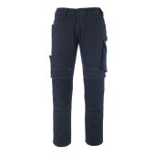 Mascot Broek met kniezakken 12179 Donkermarine/korenblauw Maat 82C47