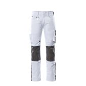 Mascot Broek met kniezakken 12679 Wit/donkerantraciet Maat 90C49