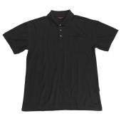 Mascot Poloshirt met borstzak 00783 Zwart Maat 4XL
