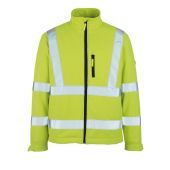 Mascot Softshell jas 08005 Hi-vis geel Maat M