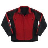 Mascot Softshell jas 12002 Rood/zwart Maat L