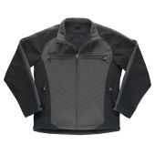 Mascot Softshell jas 12002 Donkerantraciet/zwart Maat XS