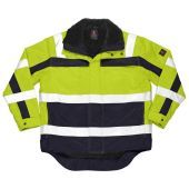 Mascot Winterjas 07223 Hi-vis geel/marine Maat 4XL