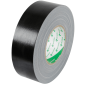 Nichiban  Ductape Zwart 50mm x 25M