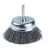 N.N.B. Komborstel op stift 50MM 0.30RVS