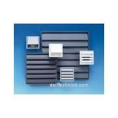 Gavo Overdrukrooster Lamellen-Wit