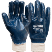 Oxxa Handschoen Cleaner-NBR 50-020 Blauw/Wit  Maat 10/XL