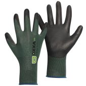 Oxxa Handschoen E-Green-Touch 52-730 Zwart/Groen Maat 9/L