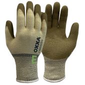 Oxxa Handschoen E-Nature-Grip-Cut-E 52-710 Groen/Geel  Maat 9/L