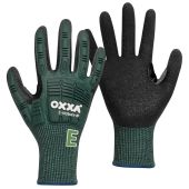 Oxxa Handschoen E-Nature-IP 52-750 Zwart/Groen Maat 10/XL