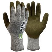 Oxxa Handschoen E-Nature-Thermo 52-850 Groen/Grijs Maat 7/S