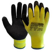 Oxxa Handschoen Winter 47-195 Zwart/Geel Maat 11/XXL