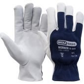 Oxxa Handschoen Worker 11-441 Wit/Blauw Maat 9/L