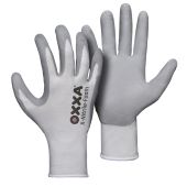 Oxxa Handschoen X-Nitrile-Foam 51-280 Grijs/Wit Maat 11/XXL
