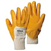 Oxxa Handschoen X-Nitrile-Lite 51-170 Geel/Wit Maat 7/S