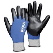 Oxxa Handschoen X-Pro-Dry 51-300 Zwart/Blauw Maat 11/XXL