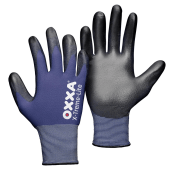 Oxxa Handschoen X-Treme-Lite 51-100 Zwart/Blauw Maat 11/XXL