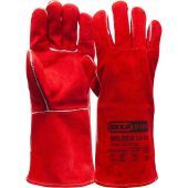 Oxxa Lashandschoen Welder 53-122 Rood Maat 10/XL