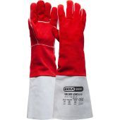 Oxxa Lashandschoen Welder-Long 53-122 Rood Maat 10/XL