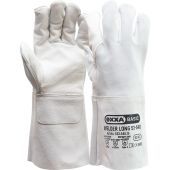 Oxxa Lashandschoen Welder-Long 53-540 Grijs Maat 10/XL