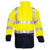 Oxxa Parka Magoma 2664 FR-AST Geel/Marineblauw Maat XL