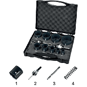 Phantom Gatzagenset 12-Delig BiMetaal 16-76mm 61.105