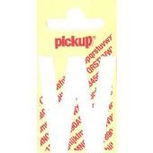 Pickup PLAKLETTERS WIT<BR/><BR/>60MM - W 60MM - W