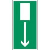 Brady Pictogram Pic 357 Aanduiding Nooduitgang 148*297Mm