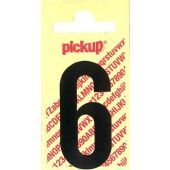 Pickup Plakcijfers Zwart 120 Mm - 6