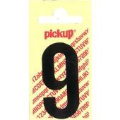 Pickup Plakcijfers Zwart 60 Mm - 9