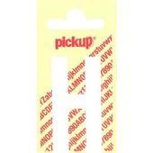 Pickup Plakletters Wit 60 Mm - H