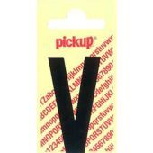 Pickup PLAKLETTERS ZWART<BR/><BR/>90 MM - V 90 MM - V