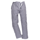 Portwest koksbroek Barnet C075 Blauw/Wit Maat 3XL