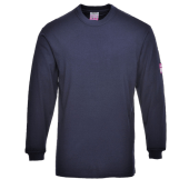 Portwest T-Shirt Lange Mouw Vlamvertragende Modaflame Anti-statisch FR11 Blauw Maat 5XL